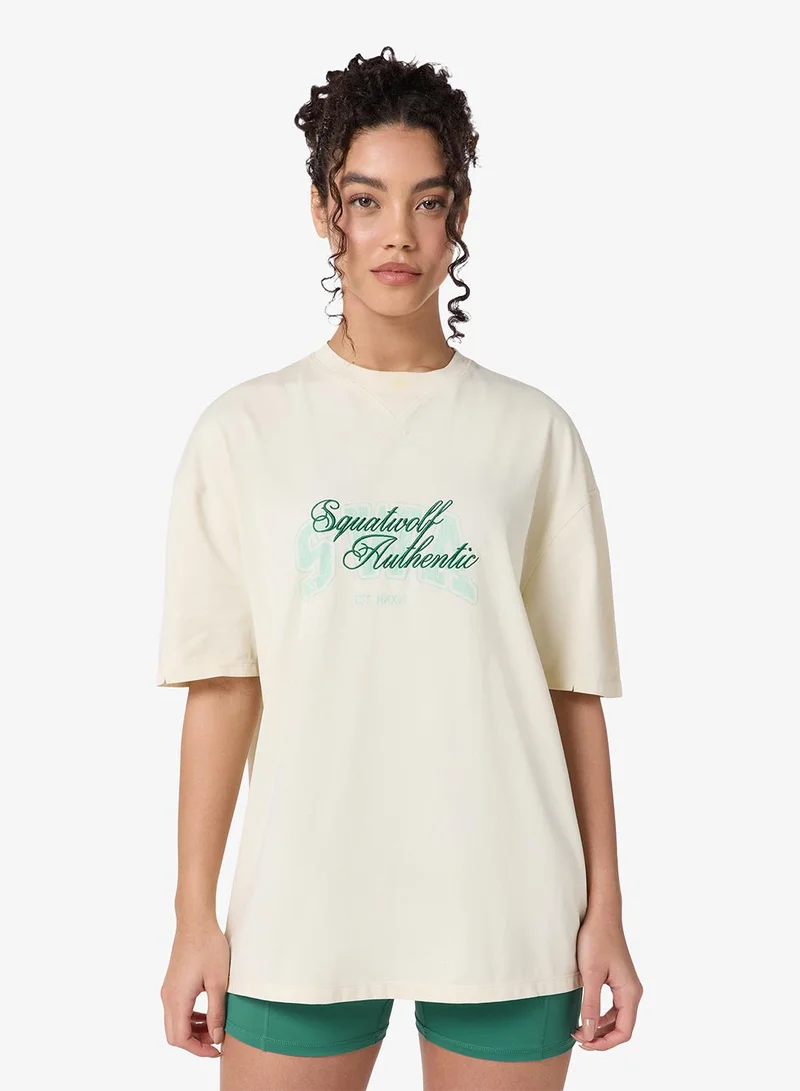 SQUATWOLF Authentic Oversized Graphic Tee